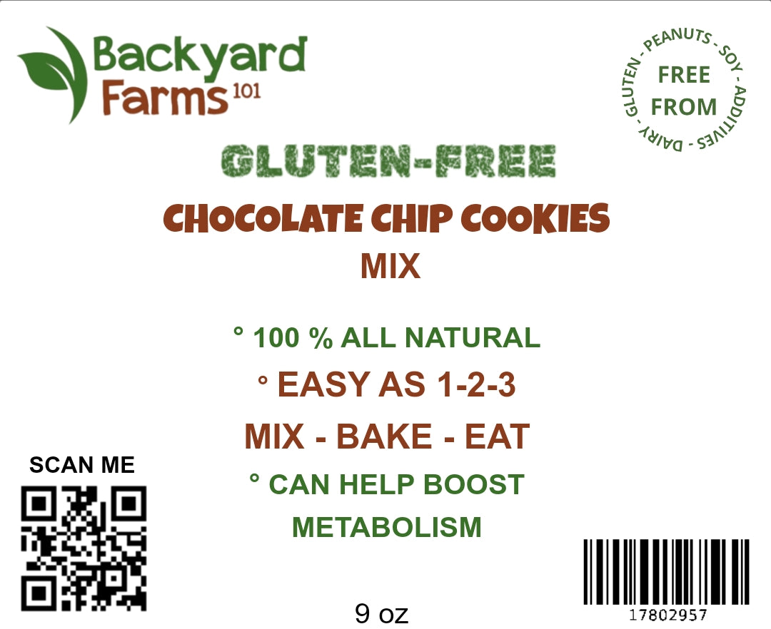 Gluten-Free Chocolate Chip Cookie Mix